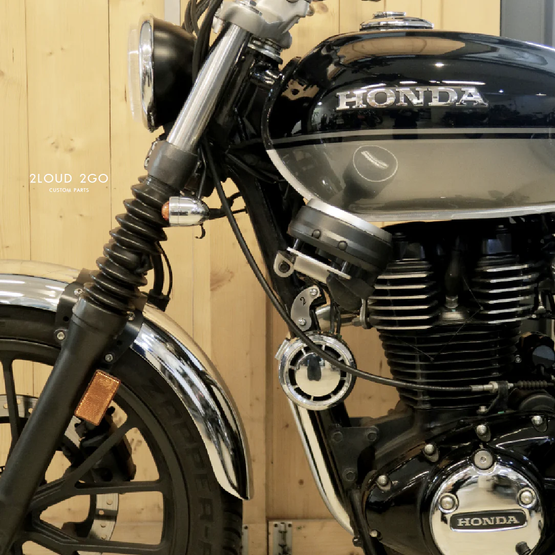 HONDA CB350 喇叭側移支架