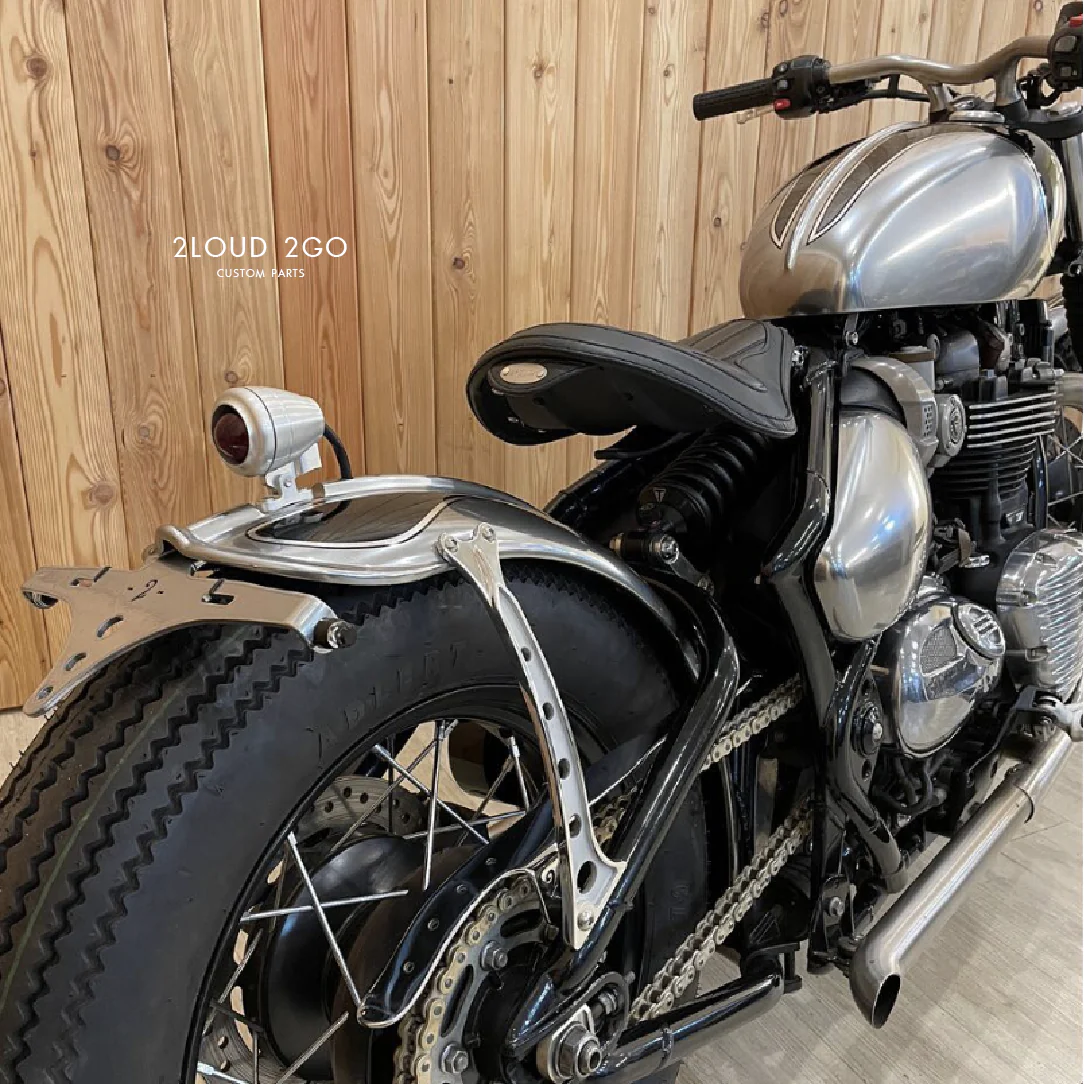 2LOUD Custom 凱旋bobber/bobber black 後土除套餐