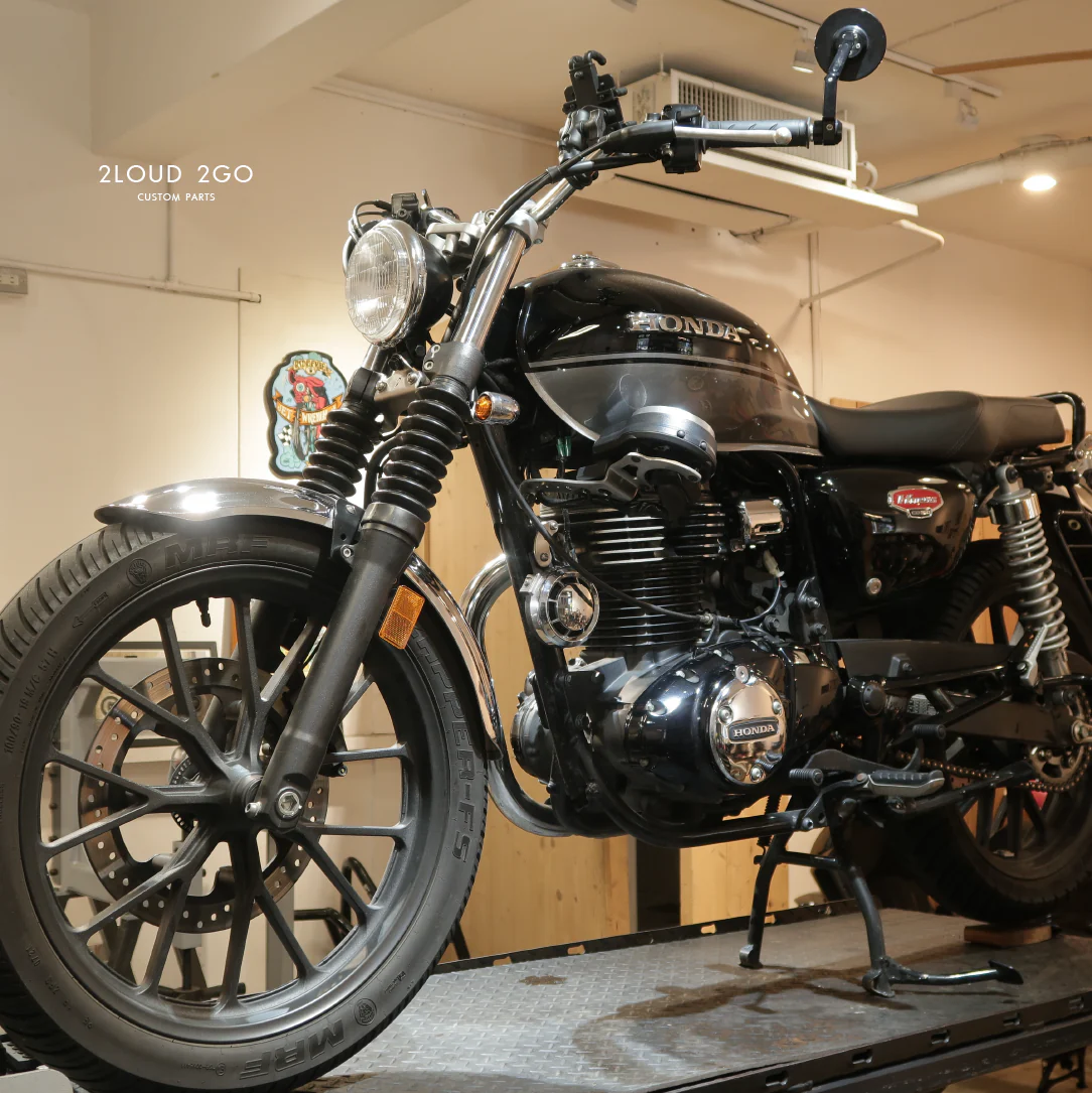 HONDA CB350 喇叭側移支架