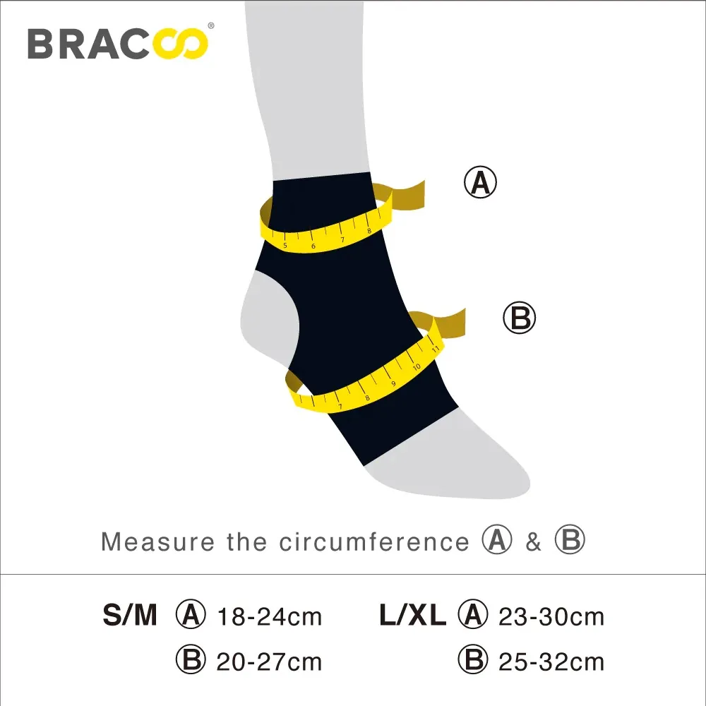 BRACOO奔酷 穩固支撐可調腳踝護具 FP31