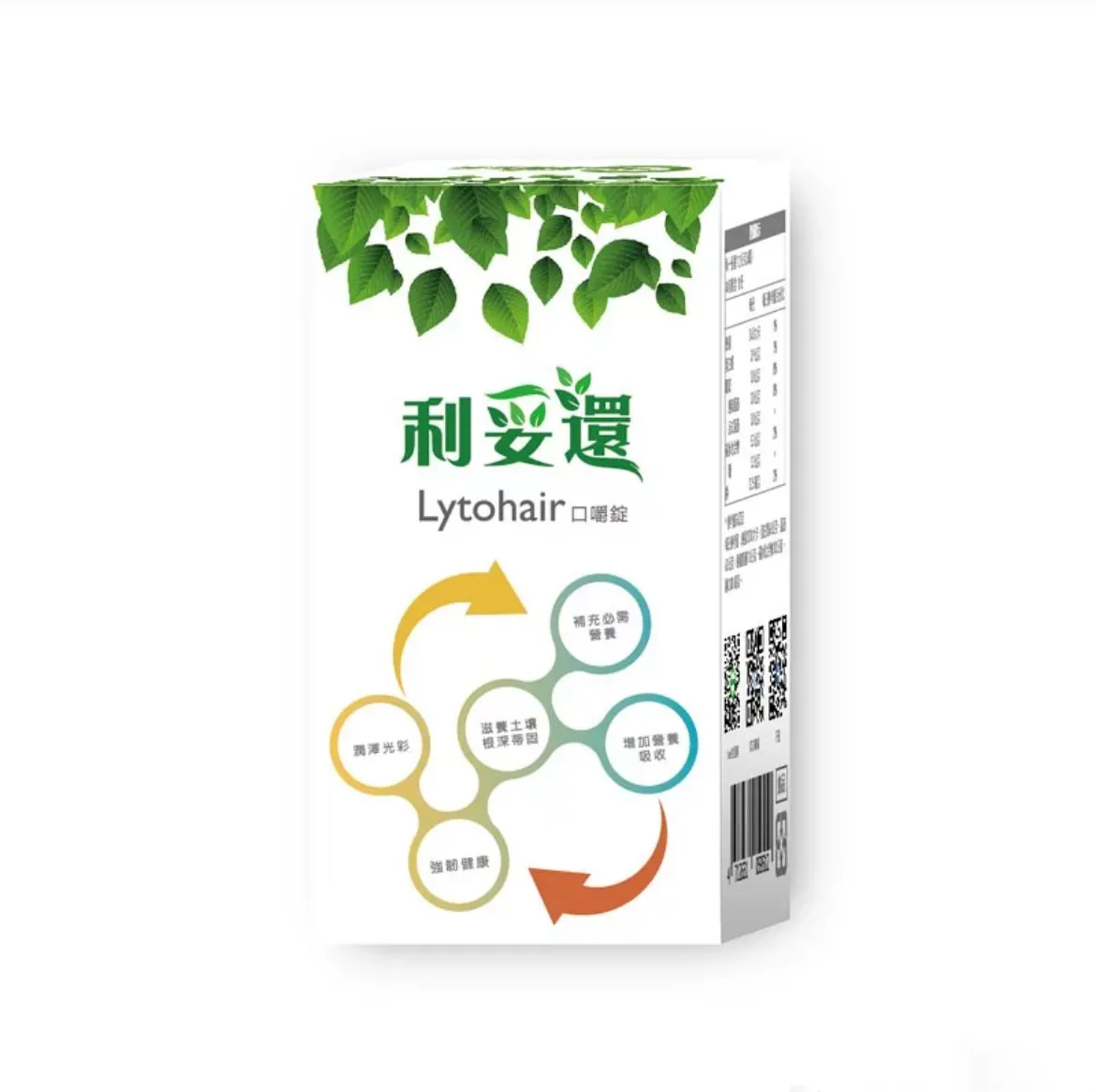 果利生技GuoliBio 利妥還 Lytohair 口嚼錠 (60顆/盒)