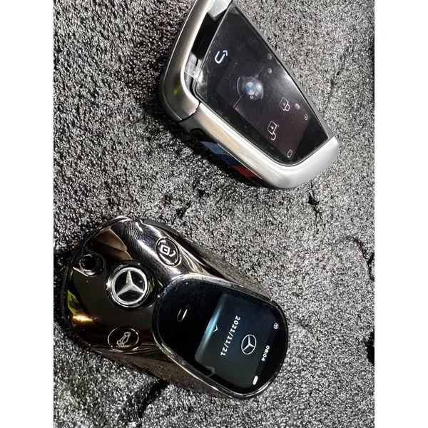 Benz/BMW 賓士 一鍵啟動 高智能遠端發車液晶鑰匙(搭配Benz麥x赫液晶Key)