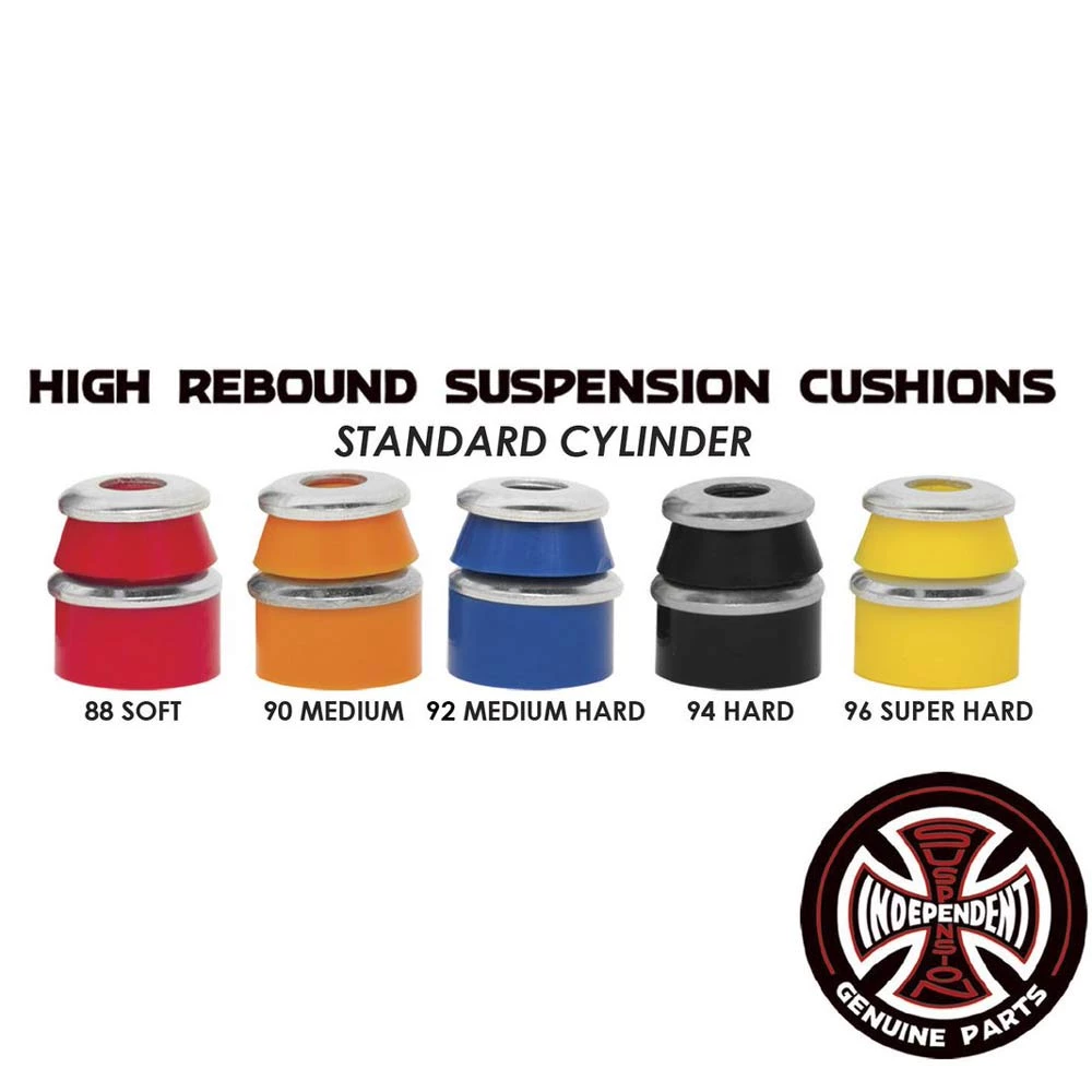 INDEPENDENT CYLINDER CUSHIONS HARD 滑板 輪架