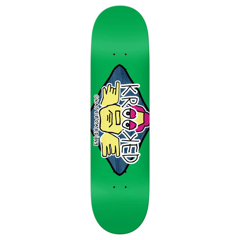 KROOKED SKATEBOARDS team arketype 8.06 板身