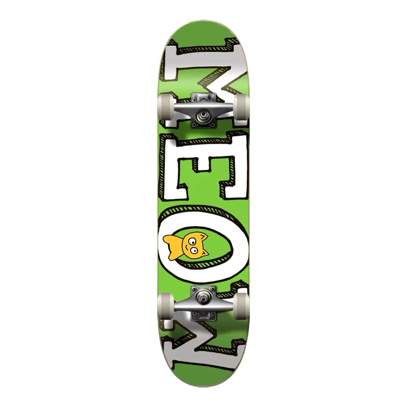 Meow Logo Green 7.75