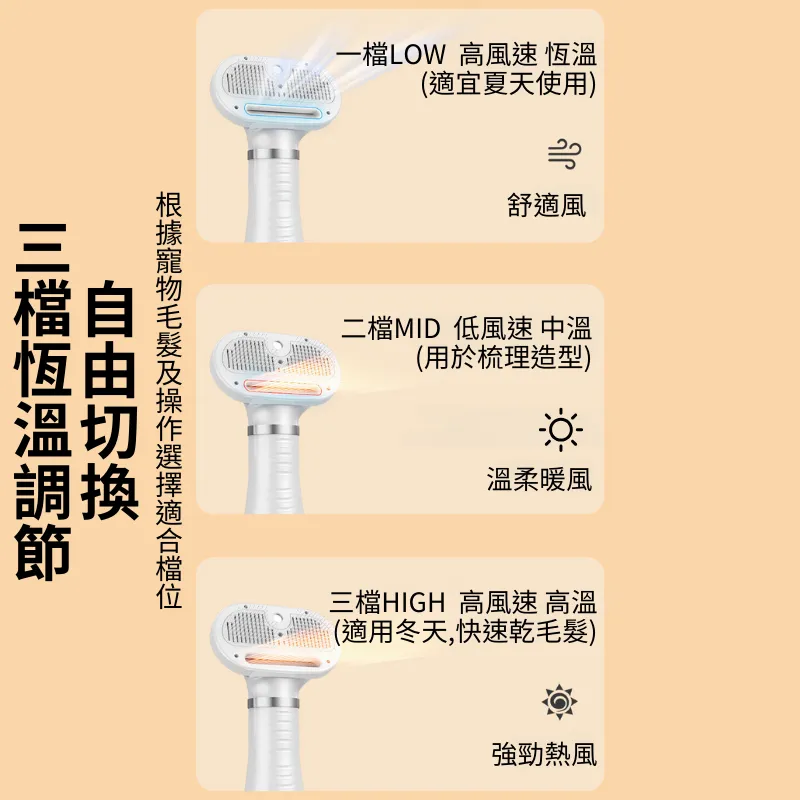 寵物吹風機 拉毛神器 梳狗狗速幹機 一體吹風機 泰迪美容 噴霧吹毛儀