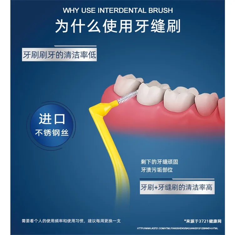 牙縫刷 小鹿媽媽 牙縫刷L型 護龍3 深度清潔 齒間刷牙間 刷牙套 刷間隙刷