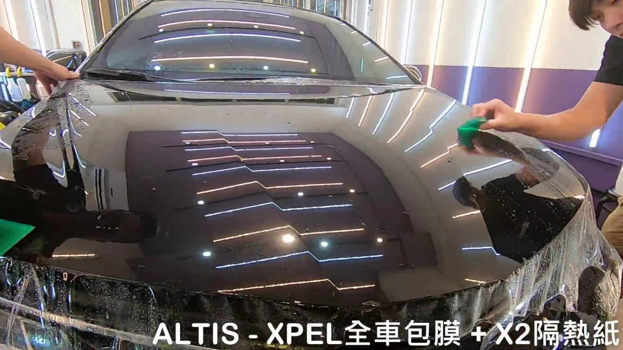 TOYOTA ALTIS - XPEL全車包膜 + X2隔熱紙 + 前檔防爆膜