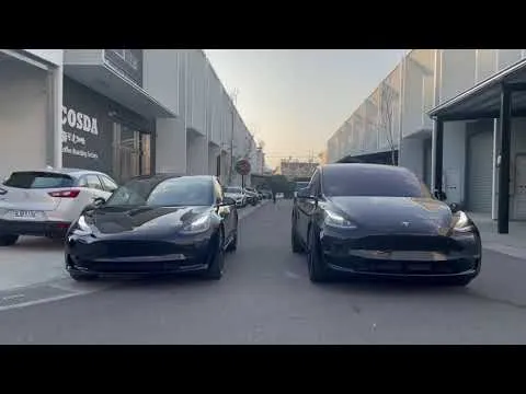 Tesla Model Y & Model 3 _ TPU 透明亮光犀牛皮 全車包膜