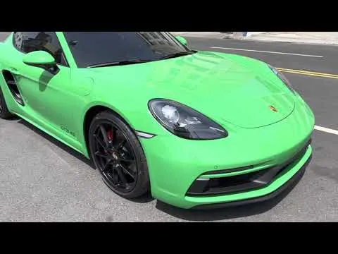 Porsche 718 Cayman GTS 4.0 - TPU車漆保護膜(犀牛皮) 全車包膜