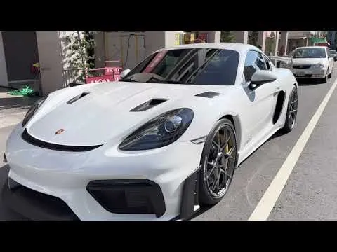 Porsche 718 Cayman GT4 RS - 車漆保護膜(犀牛皮) 全車包膜(同型號同車色