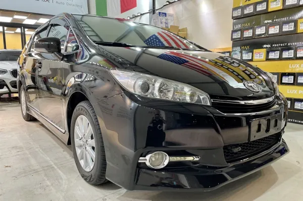 TOYOTA WISH _ XPEL車漆保護膜_透明亮光