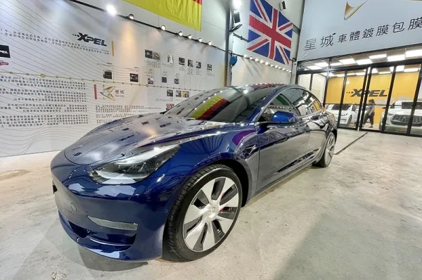 Tesla Model 3 車漆透明保護膜 全車包膜 十年保固