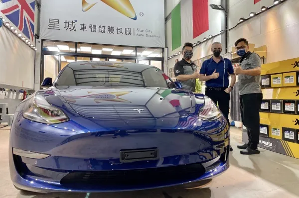 Tesla Model 3 車漆透明保護膜 全車包膜 十年保固