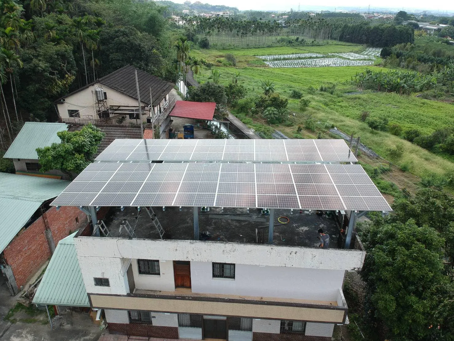 南投太陽能安裝∥竹山19.6kw