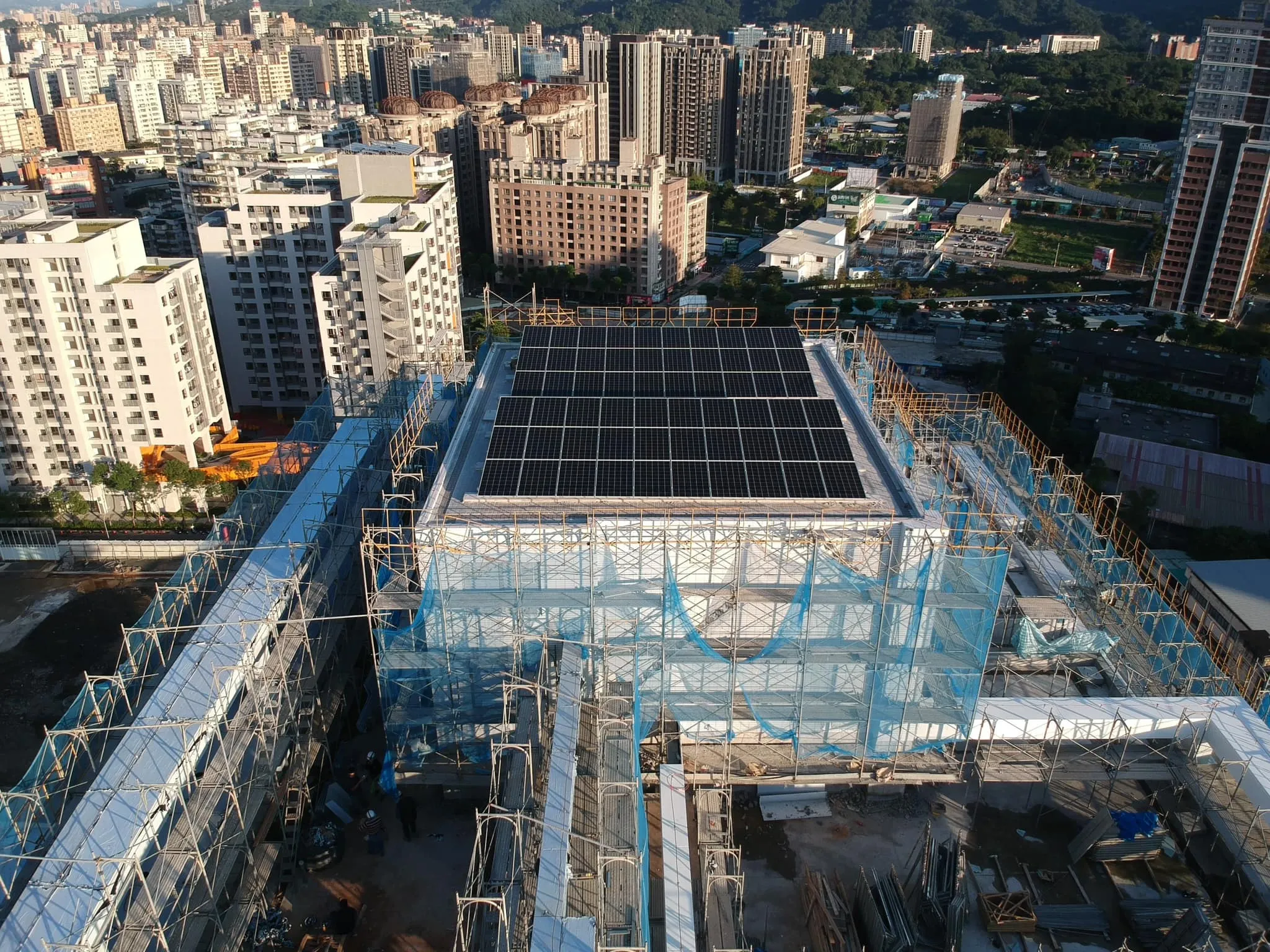 新北太陽能安裝∥土城新建案大同莊園19.8k