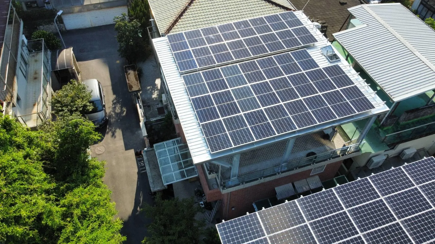 台北太陽能安裝∥士林14.235kw