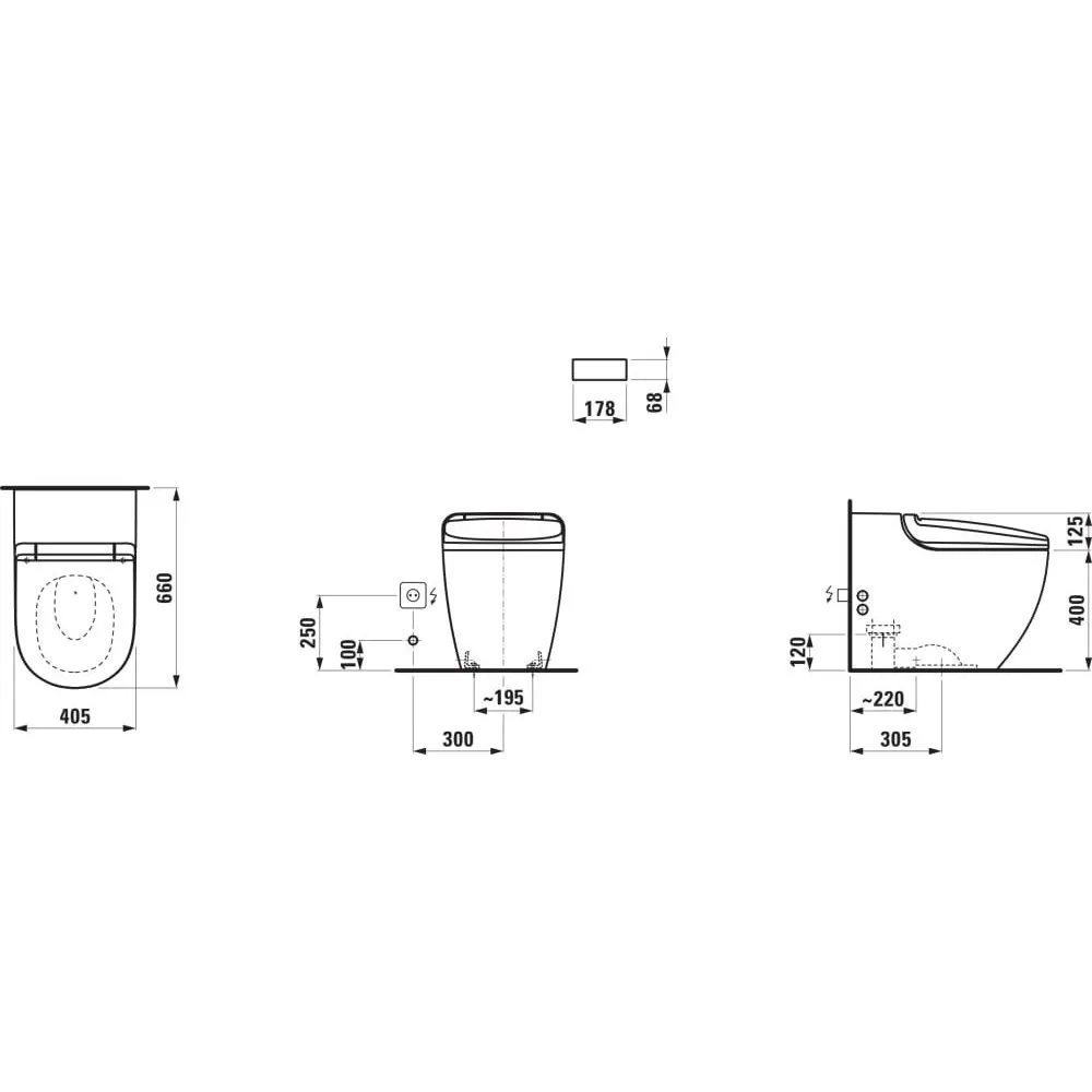 LAUFEN CLEANETINTEGRATED 智能馬桶