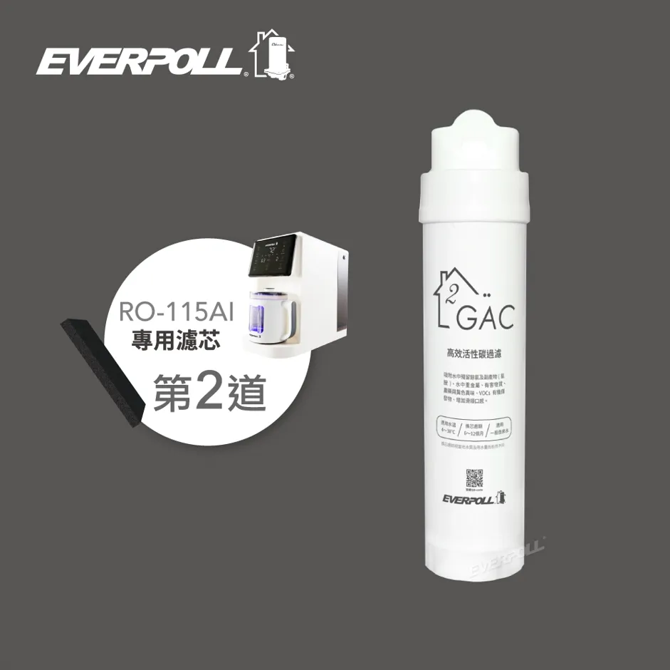 《EVERPOLL》GAC活性碳濾芯 